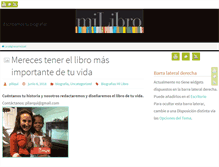 Tablet Screenshot of mi-libro.cl